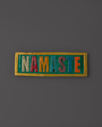 Handcrafted Namaste Wall Hanging