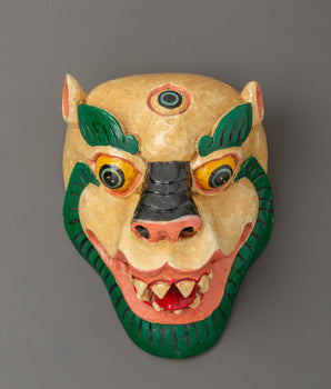 wall-hanging-of-snow-lion