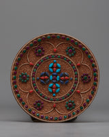 Tibetan Wall Hanging Decorative Plate