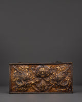 Dragon motif wall art
