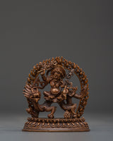 White Dzambala Buddhist Statue