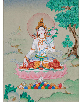 Small Maa White Tara Figure