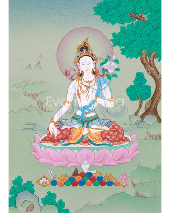 Healing Goddess Thangka