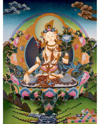 White Tara Art