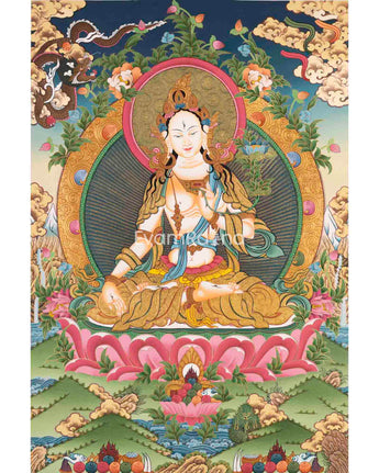 White Tara Art