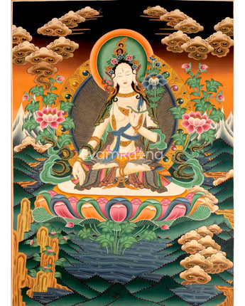 White Tara Thangka