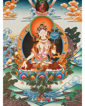 White Tara Thangka