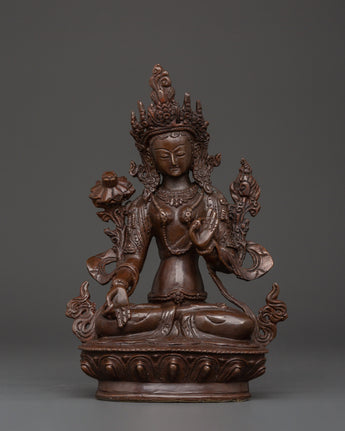 Buddhist White Tara Sculpture