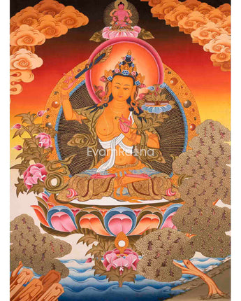 Wisdom Bodhisattva Manjushri