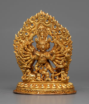 Machine Made Yamantaka Statue