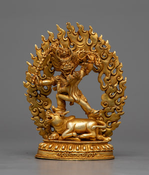 Yamantaka Copper Statue