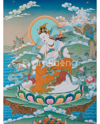 Yeshe Tsogyal Dakini Art Print | The Mother of Tibetan Buddhism | Divine Feminine Energy