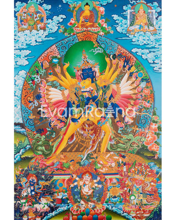 Yidam Kalachakra Thangka