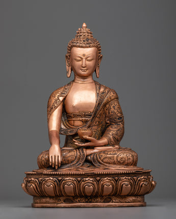 Shakyamuni Buddha Bronze Statue