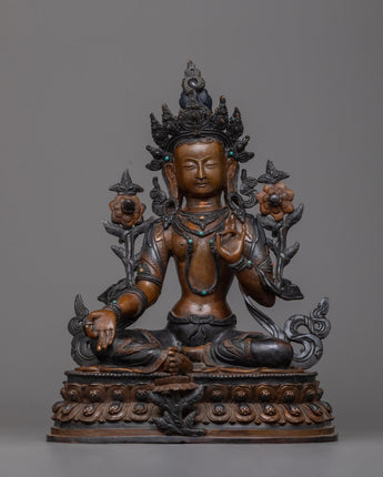 green tara idol