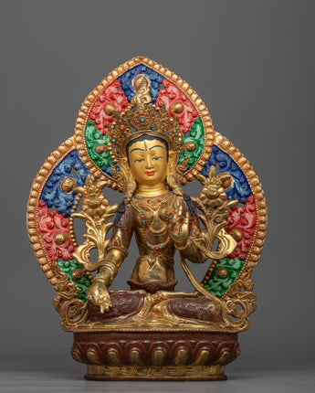 white-tara-38cm-sculpture