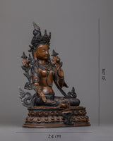 green tara idol