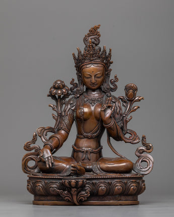 ma green-tara-beautiful statue