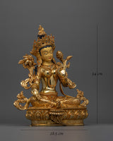 jetsun-dolma-green-tara-sculpture