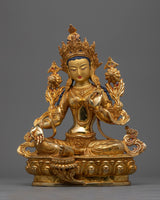 shyama-green-tara-statue