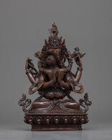 ChenrezigWithConsortStatue