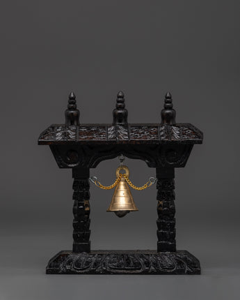 Bell on Wooden Frame
