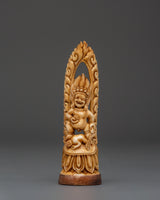 black-dzambhala-bone-statue