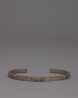 Adjustable Silver Tibetan bracelet