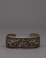 Authentic Tibetan Bracelet Silver With Copper