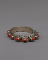 Red Coral Stone Bracelet