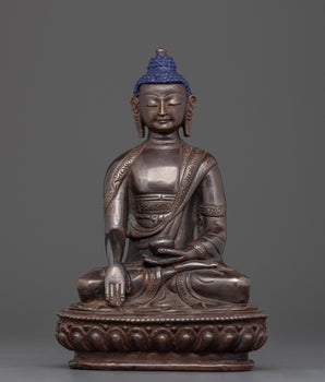Copper Buddha Skayamuni Statue