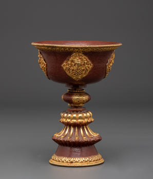 Gold Glided Ritual Oil Lamp