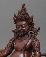 dzambhala-oxidized sculpture