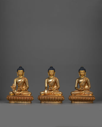 The Three Buddha Set Statues