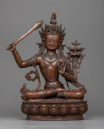 bodhisattva-manjushree-sculpture