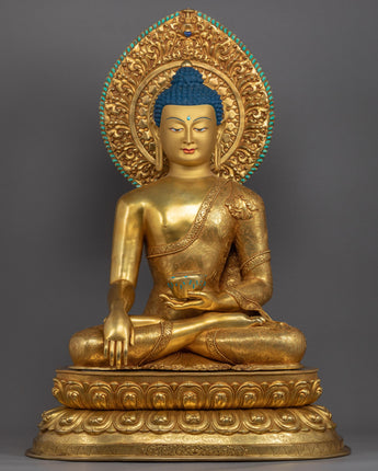 Ancient Shakyamuni Buddha Statue