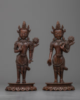 Standing Chenrezig Set Statue