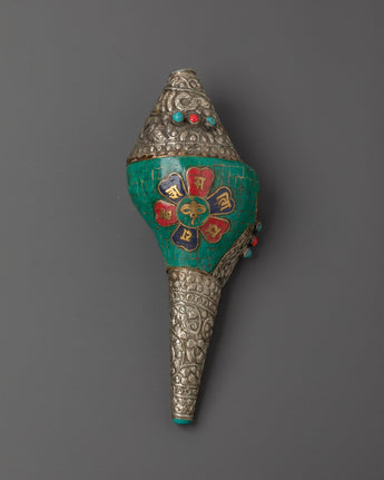 Tibetan Sacred Conch Shankha