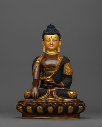 oxidized-figure-of-shakyamuni-buddha