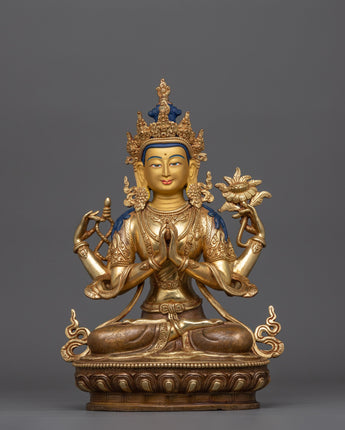 four-armed-chenrezig-buddha