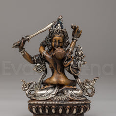 Sacred Manjushri with Consort Statue S