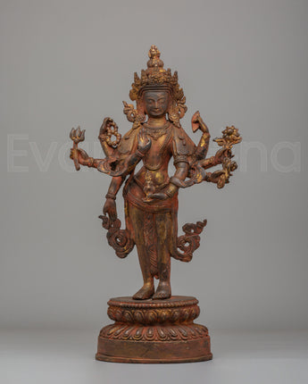 Buddhist Compassion Lokeshwor Statue