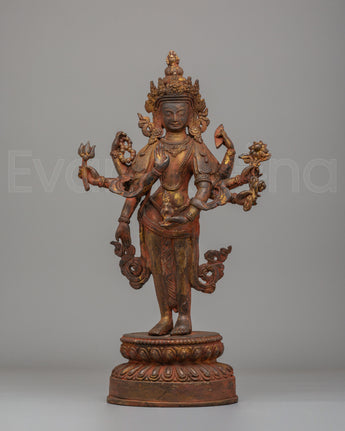 Buddhist Compassion Lokeshwor Statue