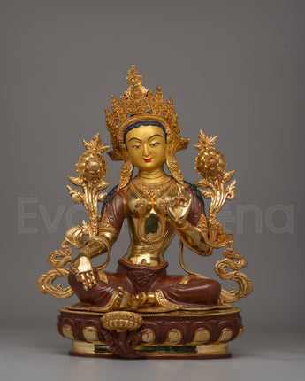 Green Tara Statue