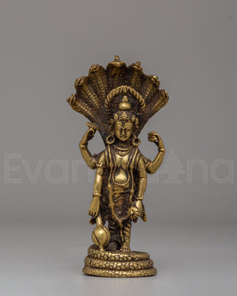 Hindu Deity Vishnu Statue