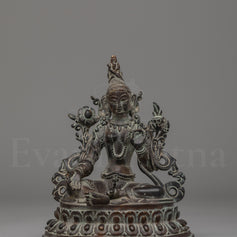 Traditional Green Tara Sculpture
