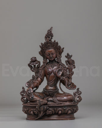 Spiritual Green Tara Altar Statue