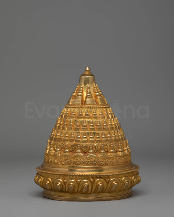 Handcrafted Buddhist Stupa Art