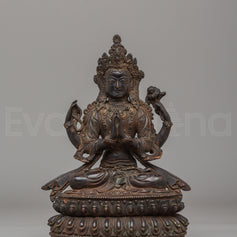 Handmade Buddhist Chenrezig Sculpture