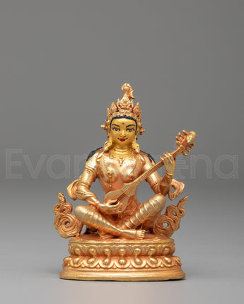 Goddess of Knowledge Saraswati Statue
